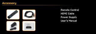 NEW 3.5 HDD FULL HD Network Media Player MKV H.264 RM MP4 HDMI 