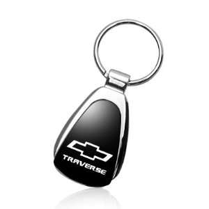   Traverse Black Tear Drop Auto Key Chain, Official Licensed Automotive