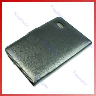 Leather Case Cover for Samsung Galaxy Tab P1000 Black  