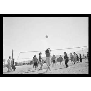 Exclusive By Buyenlarge The Volley Ball Game 20x30 poster  