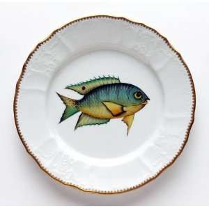  Anna Weatherley Antique Fish 9.5 In Dinner Plate No. 3 