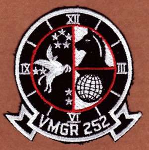 VMGR 252   USMC AERIAL REFUELER TRANSPORT SQDN. PATCH  
