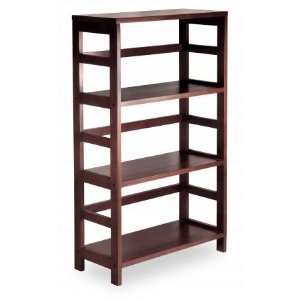  Espresso 3 Tier Storage Shelf   Winsome Wood Furniture 