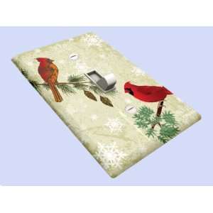 Winter Birds Decorative Switchplate Cover