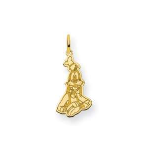 Disney Goofy Charm in Gold Plated Silver