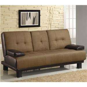   Convertible Sofa Bed with Drop Down Console: Office Products