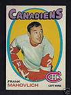 FRANK MAHOVLICH 1971 72 OPC MONTREAL CANADIENS NM 105  