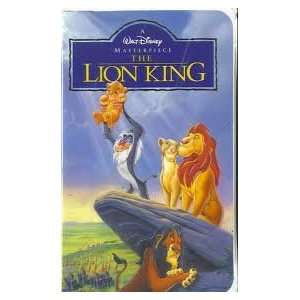 The Lion King(1995,g) VHS, A Walt Disney Masterpiece  