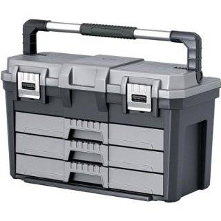   Glide 60500024 Portable Steel 2 Drawer Tool Box: Home Improvement