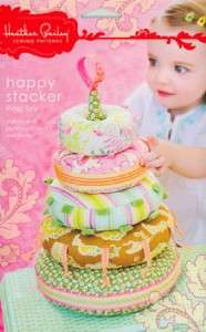 Pattern ~ HAPPY STACKER RING TOY ~ by Heather Bailey  
