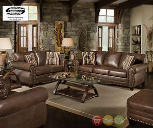   Traditional Sofa LoveSeat & Chair 3 Piece Living Room Set Simmons