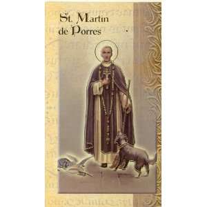 St. Martin de Porres Biography Card (500 151) (F5 492):  