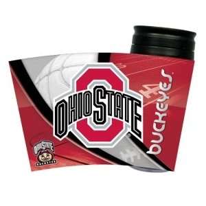  Ohio State Buckeyes Insulated Travel Mug: Sports 