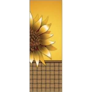  30 x 94 96 in. Seasonal Banner Sunflower Basket 