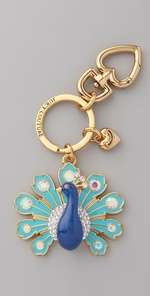 Juicy Couture Peacock Keychain  