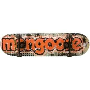  Mongoose Bruiser Barbwire Skateboard (Black/Red) Sports 