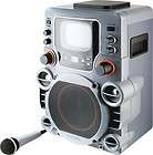 GPX Party Machine CD+G Karaoke System with 5 1/2 Black and White 