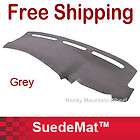 New Grey Suede DashMat Dashboard Cover Mat Dash Board Pad Covers 80886 