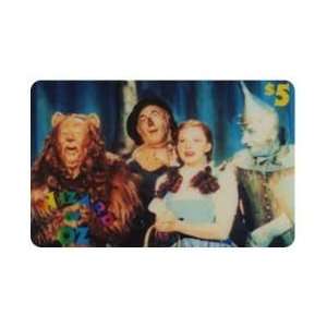  Collectible Phone Card $5. Wizard of Oz Cast (Series 1 