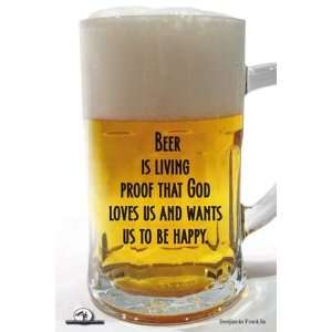  Poster / Beer Is Living Proof 