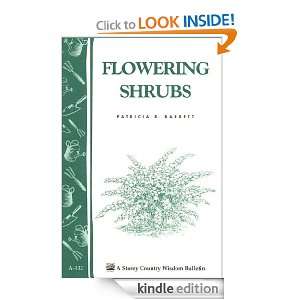 Flowering Shrubs Storeys Country Wisdom Bulletin A 132 (Storey 
