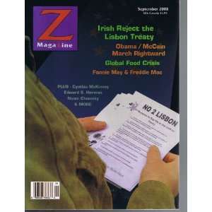   MAGAZINE SEPTEMBER 2008 IRISH REJECT THE LISBON TREATY VARIOUS Books