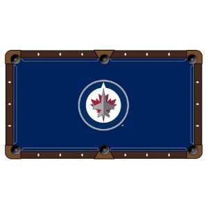 Winnipeg Jets Logo Billiard Table Cloth