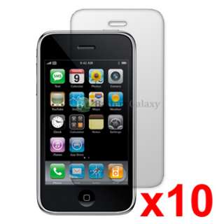 10X CLEAR LCD SCREEN PROTECTOR FOR APPLE iPHONE 3G 3Gs  