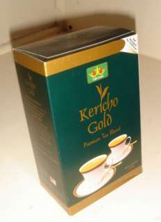 KENYA TEA   KERICHO GOLD   LEAF TEA   250 GRAMS  
