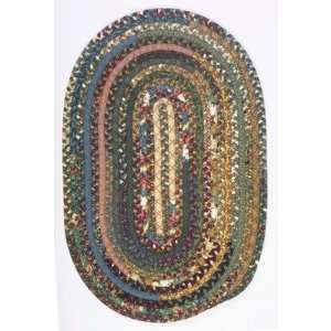   Mills FS62 Oval Thimbleberries Oval Fifth Season Braided Rug Baby
