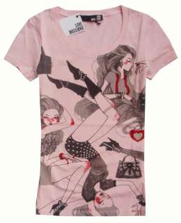 New Moschino Womens Beauty Ladies T shirt 40,42,44  