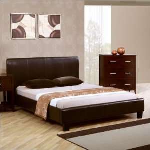  Avalon Bed in Chocolate Brown Size King