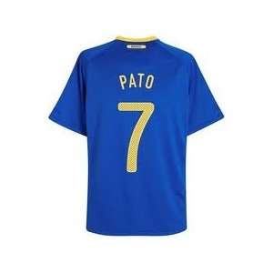  #7 Pato Brazil Away 2010 World Cup Jersey (Size L 