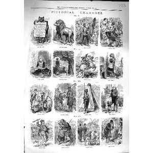 1878 Pictoral Charades Jousting Lion Costumes Children  