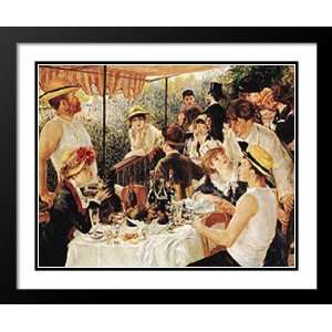   Double Matted Art 25x29 Luncheon Of The Boat Party