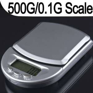 1g 500g Gram Digital Electronic Balance Weight Scale  