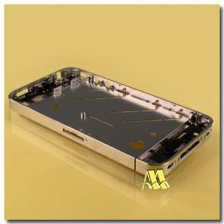 iPhone 4 Metal Chrome Bezel Mid Frame Chassis Replacement  