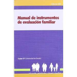  Manual de Instrumentos de Evaluación Familiar (Spanish 