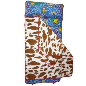 Cowboy and Indians Personalized Nap Mat