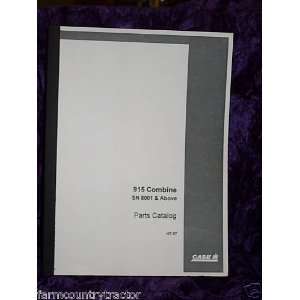  Case 915 Combine OEM Parts Manual: Case 915: Books