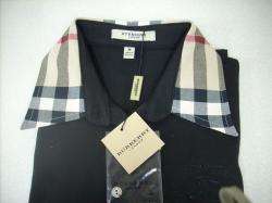 Women Burberry London Polo Shirt, BLACK, Size S, M, L, sweater polo 
