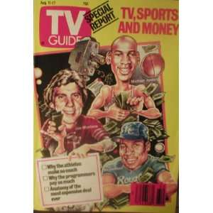 TV Guide August 11   17 1990 TV Sports And Money TV Guide  
