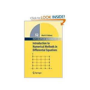  Introduction to Numerical Methods in Differential 