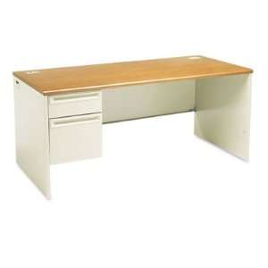    HON38292LML HON 38000 Series Left Pedestal Desk: Office Products