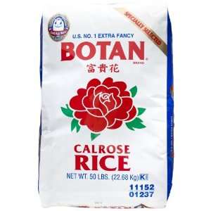Botan Musenmai Calrose Rice, 50 Pound Bag  Grocery 