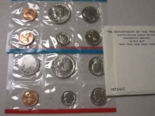 Old United States Mint Sets Uncirculated US Coin Lot  