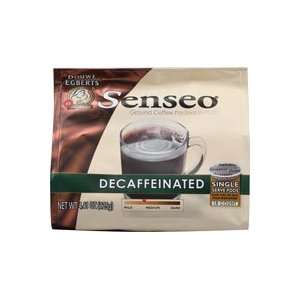 Senseo Decaffeinated Single Serve Coffee Pods    18 Pods Each / Pack 