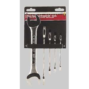  Ace 5 Pc. Sae Open End Wrench Set (25773): Home 