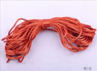 10m 2mm dia. Nylon Chinese Knot Rattail Beading Jewelry Craft Cord 