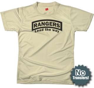 Rangers Lead The Way US Army Military New T shirt  